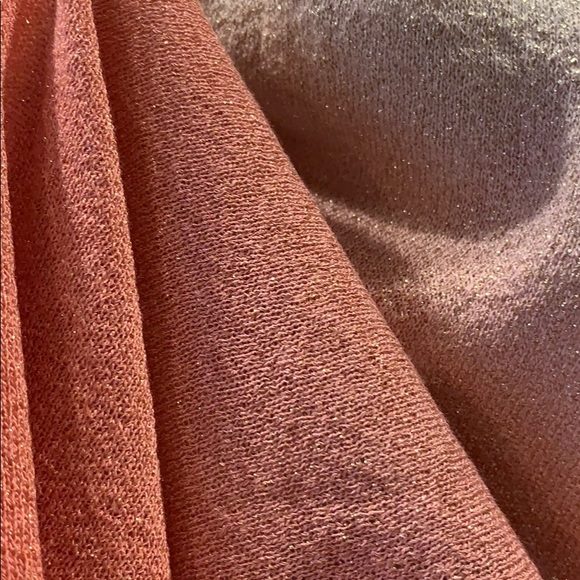 Peach to champagne ombré sparkle tank top - Picture 6 of 8